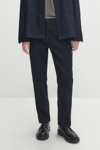 Pantaloni relaxed - Blu