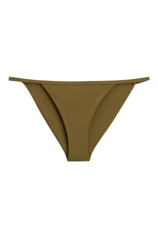 Slip bikini - Verde oliva