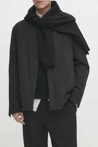 Sovracamicia oversize - Nero