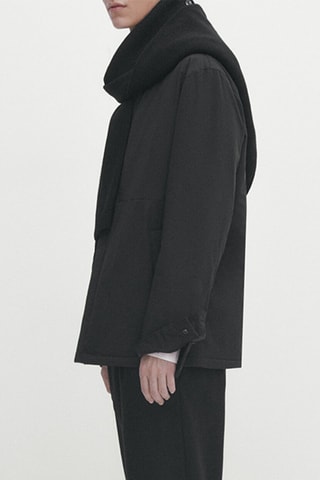 Sovracamicia oversize - Nero