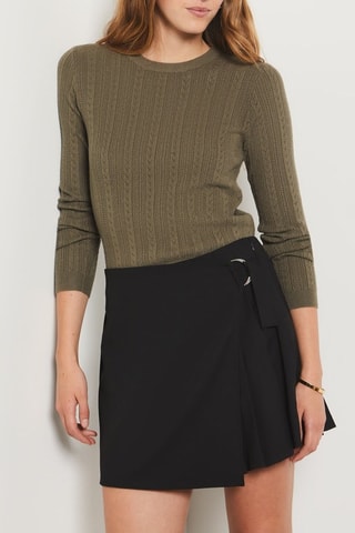 Pull Marche Aux Fleurs - Kaki