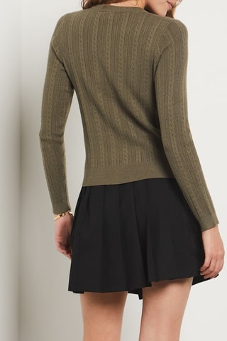 Pull Marche Aux Fleurs - Kaki