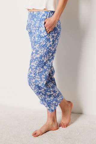 Pantalon 7/8 - Bleu