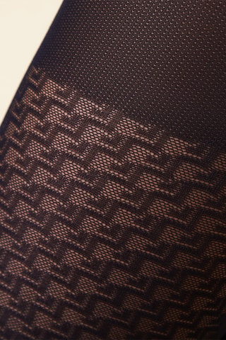 Collant Emono Monogramme - Noir