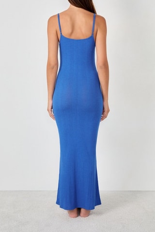 Chemise de nuit Soft Coast - Bleu cobalt