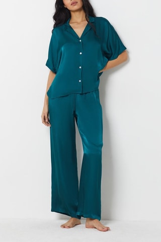 Pantalon de pyjama - Bleu canard
