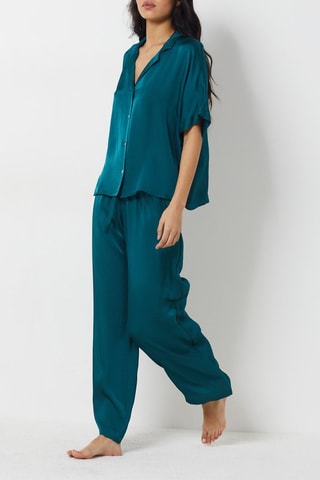 Pantalon de pyjama - Bleu canard