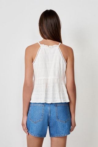 Top Coastal Cowgirl - Blanc