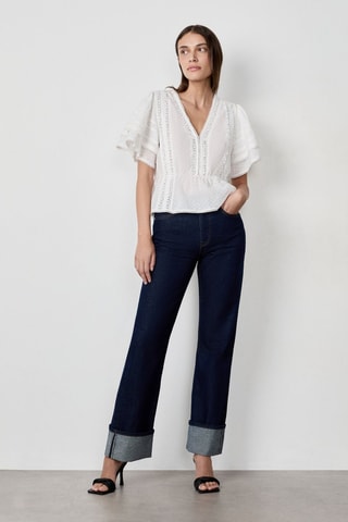 Top Afternoon Light - Blanc