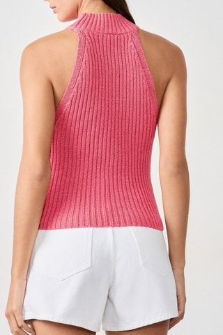Top sans manches Vintage St Tropez - Rose