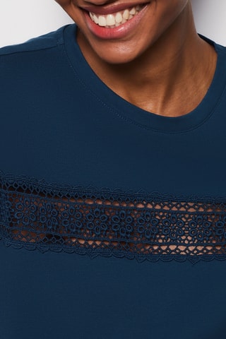 Top - Bleu marine