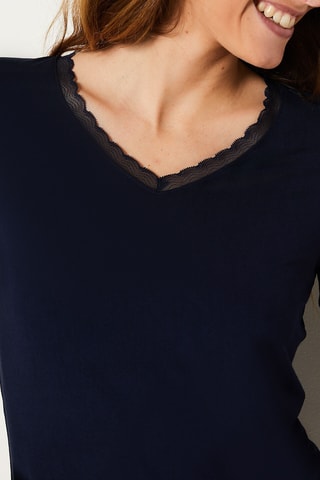 Top  - Warm Me Up -  Indigo