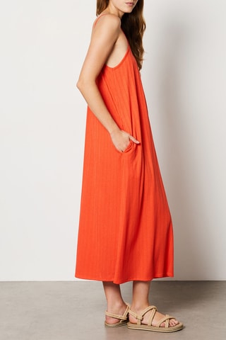 Robe midi Felicity - Orange