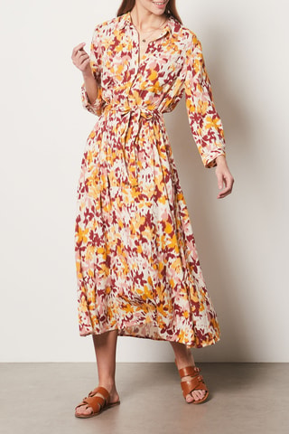 Robe midi - Multicolore