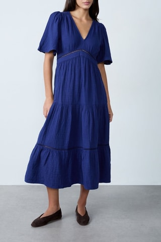 Robe longue Mordern Gypset - Bleu roi