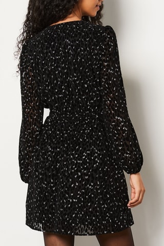 Vestido estilo patinadora Melissarod - Preto