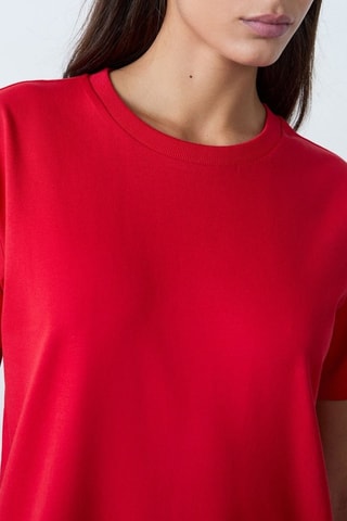 Robe t-shirt Essentiel - Rouge