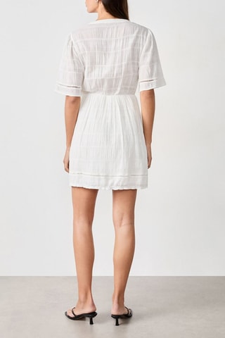 Robe patineuse Craty retreat - Blanc