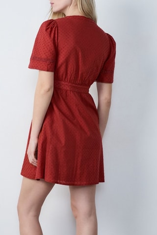 Robe patineuse Afternoon Light - Rouge brique