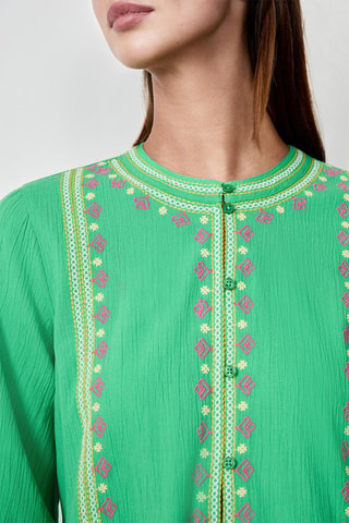 Robe patineuse Craty Retreat - Vert