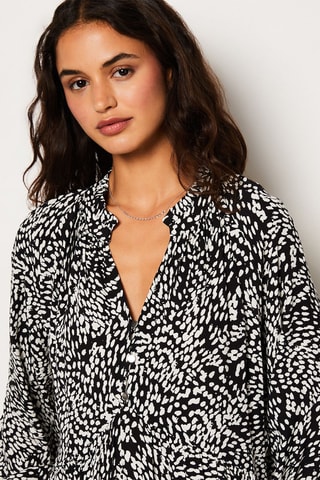 Robe patineuse - Noir et blanc