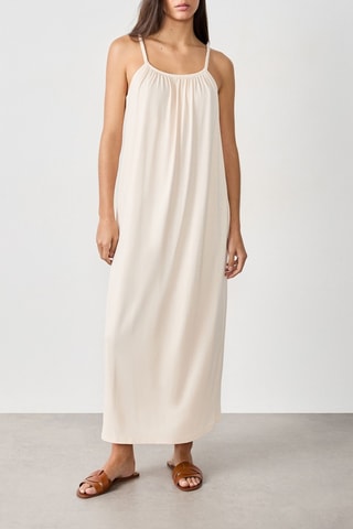 Robe longue - Beige