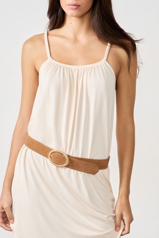 Robe longue - Beige