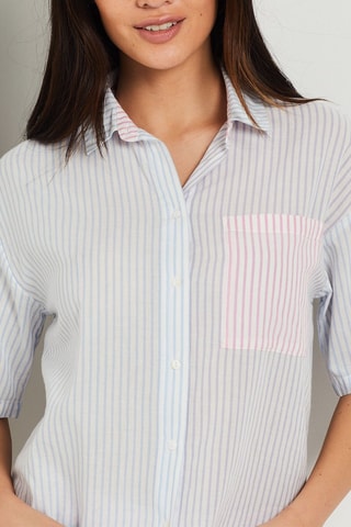 Chemisier de pyjama Briella - Ecru