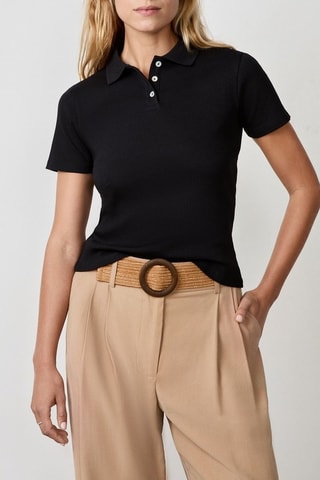 Polo Vintage St Tropez - Noir