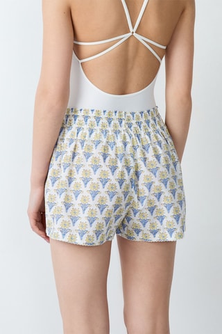 Pyjama 3 pièces - Blanc et jaune