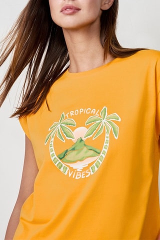 T-shirt Craty Retreat - Orange