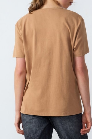 T-shirt Cowboy - Marron clair