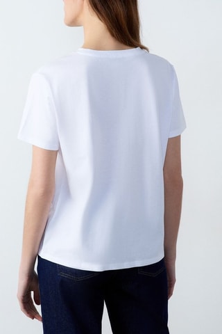 T-shirt Afternoon Light - Blanc
