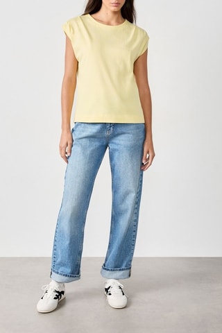 T-shirt Craty Retreat - Jaune