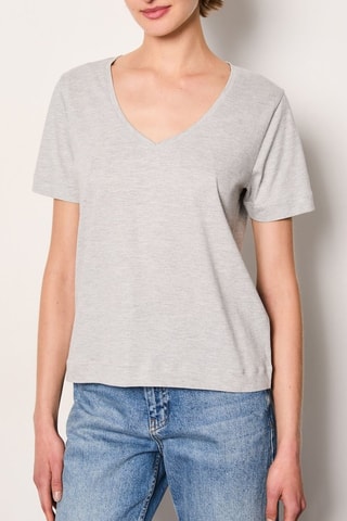T-shirt Essentiel - Gris chiné