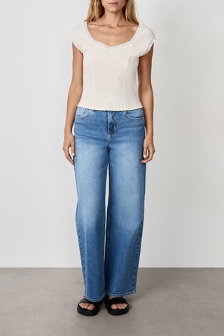 Top Coastal Cowgirl - Branco