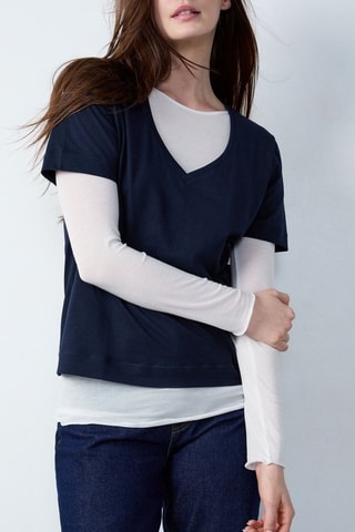T-shirt Essentiel - Bleu marine
