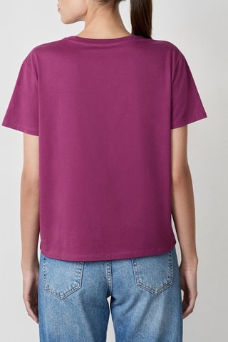 T-shirt Marche aux Fleurs - Bordeaux