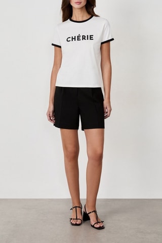 T-shirt French Girl Era - Blanc