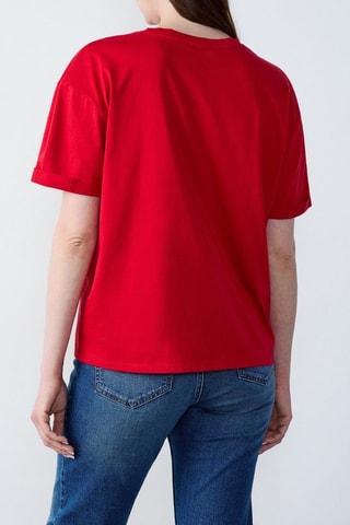 T-shirt Boulevard beaumarchais - Rouge