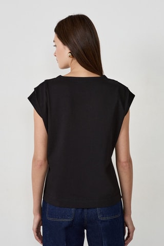 T-shirt Craty Retreat - Noir