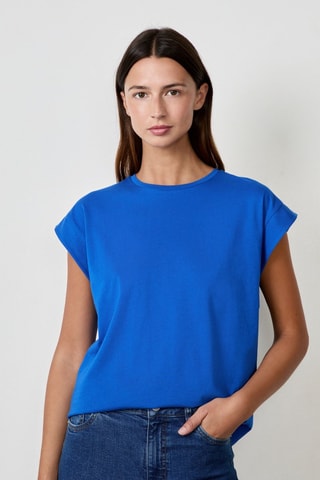 T-shirt Indispensables - Bleu électrique