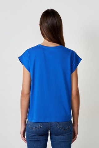 T-shirt Indispensables - Bleu électrique