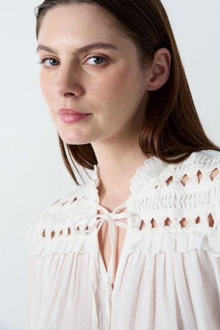 Blouse Capsule - Blanc