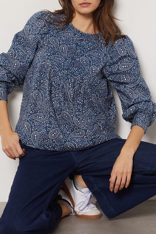 Blouse - Bleu