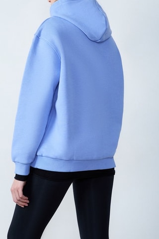 Sweat à capuche Rdv Au Studio - Bleu clair
