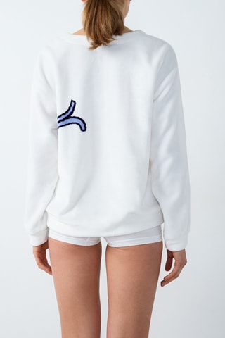 Sweat  - Frozen Fantasy -  Blanc