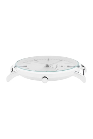 Reloj de cuarzo de acero - Dorado y plateado