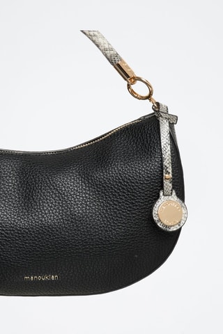 Bolso Blanca - Negro, dorado y gris