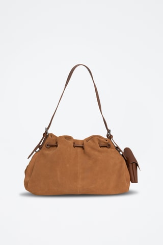 Bolso de piel Morgane - Camel